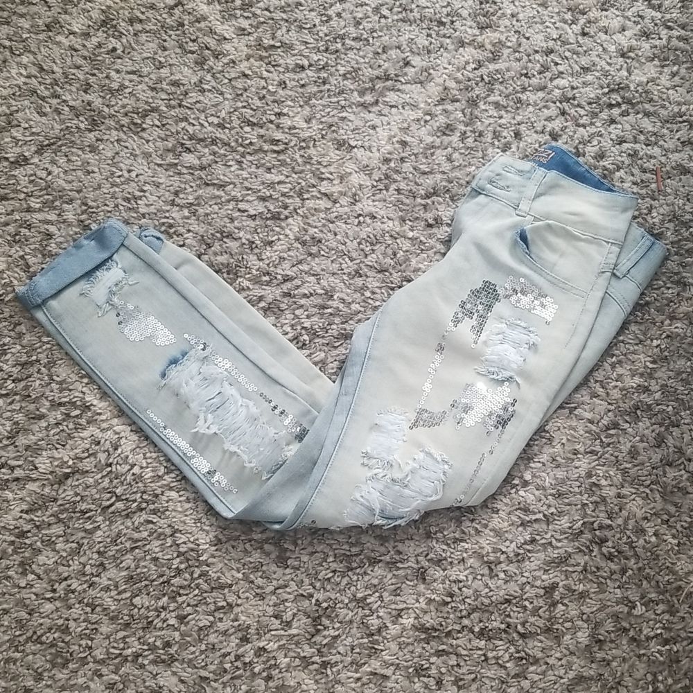 Distressed Paparazzi Jeans